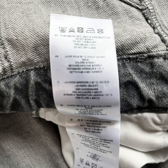 NWOT IRO GARDANNE OVERALL IN SMOKE GREY - 32 (2) - Picture 9 of 9